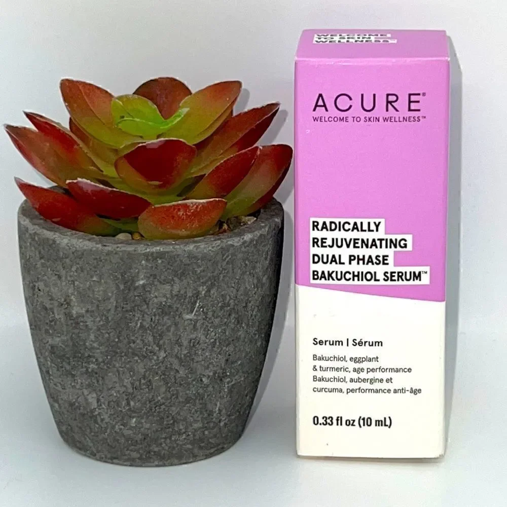 $15🌟 ACURE RADICALLY REJUVENATING DUAL PHASE BAKUCHIOL SERUM